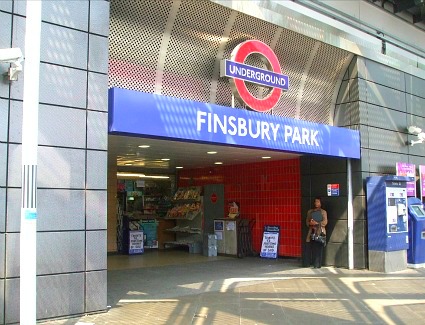 Finsbury Park Train Station, London